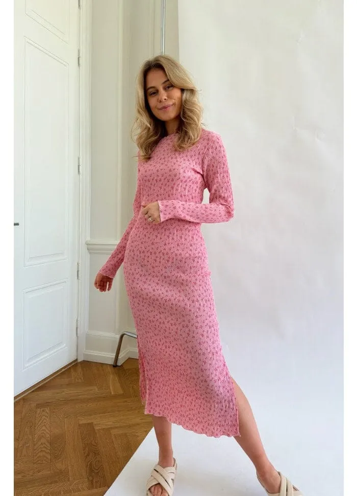 BYIC - Odaic Dress - ptb Pink Tiny Blossom