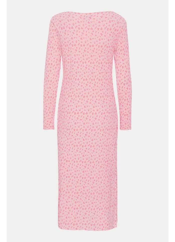 BYIC - Odaic Dress - ptb Pink Tiny Blossom