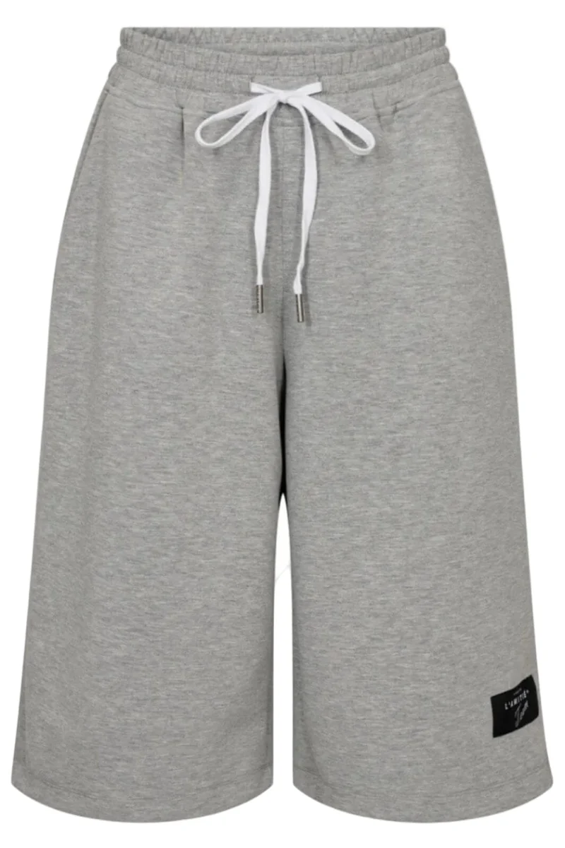 Haute L'Amitié - Maxi Sweat Bermuda HL10620 - Grey Melangé
