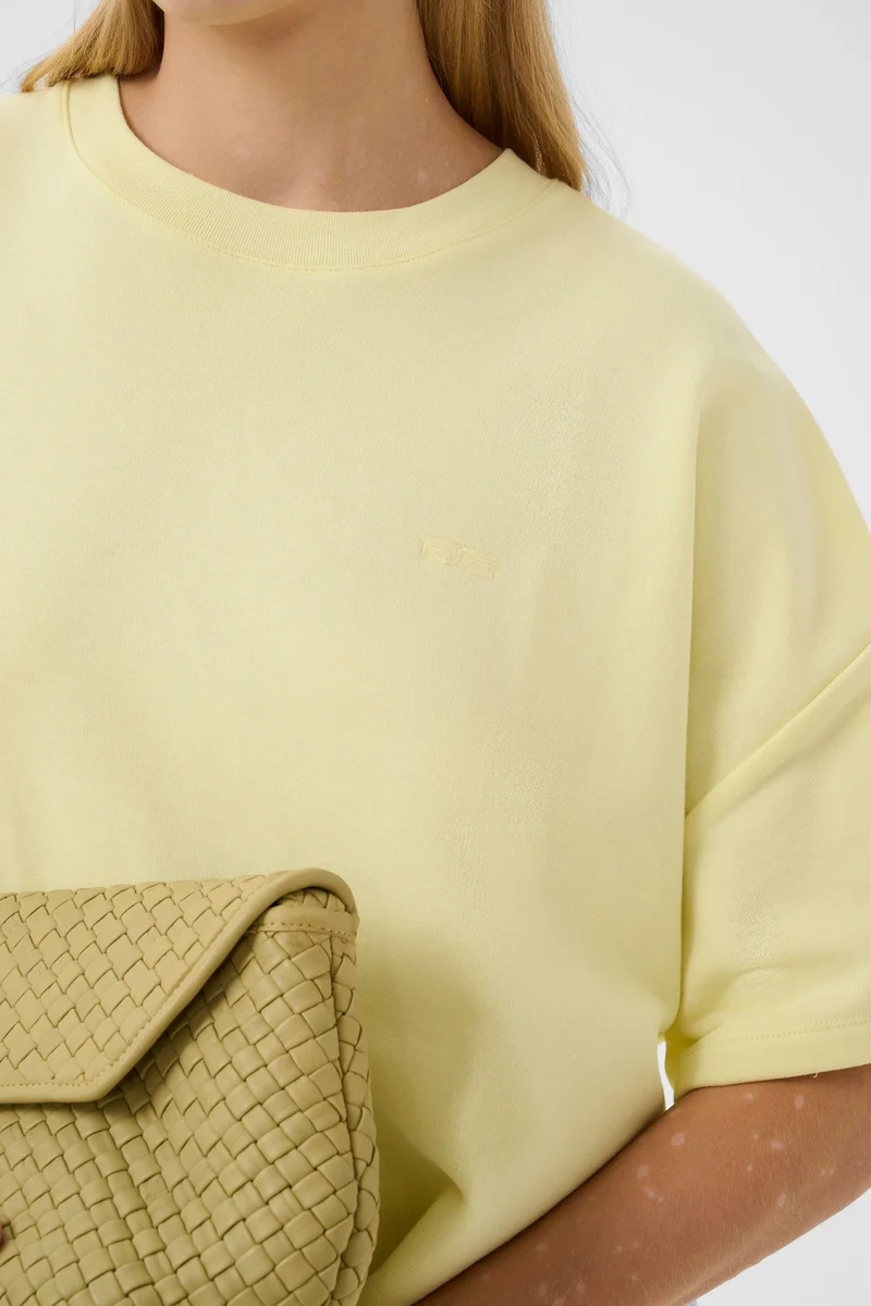 Gestuz - Gzgilsa Sweat Tee 10911431 - 110618 - Wax Yellow