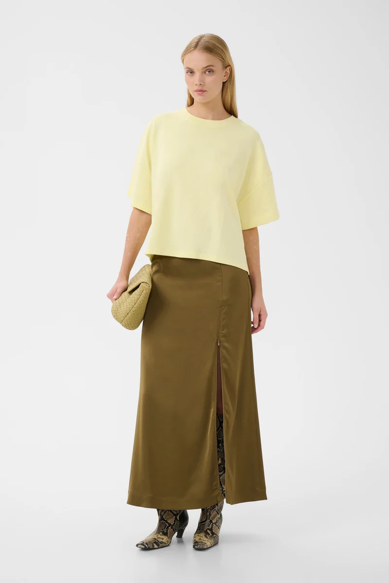 Gestuz - Gzgilsa Sweat Tee 10911431 - 110618 - Wax Yellow
