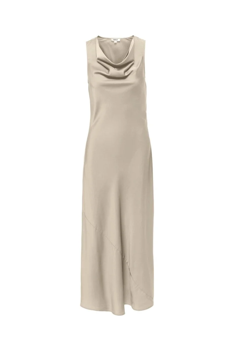 Only - Onlpaloma Chigo Open Back Dress - 5102288 Creme
