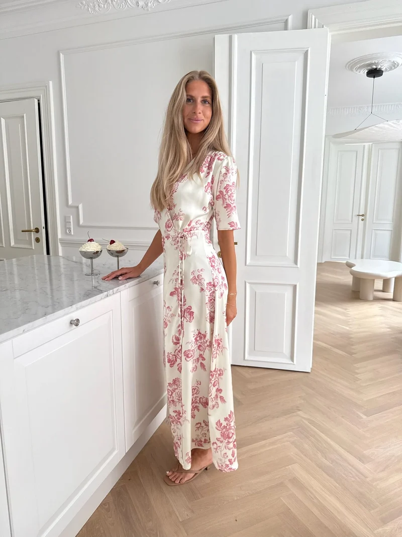 BYIC x Molly&My - Yrsaic Maxi Dress A23849 - Vintage Rose