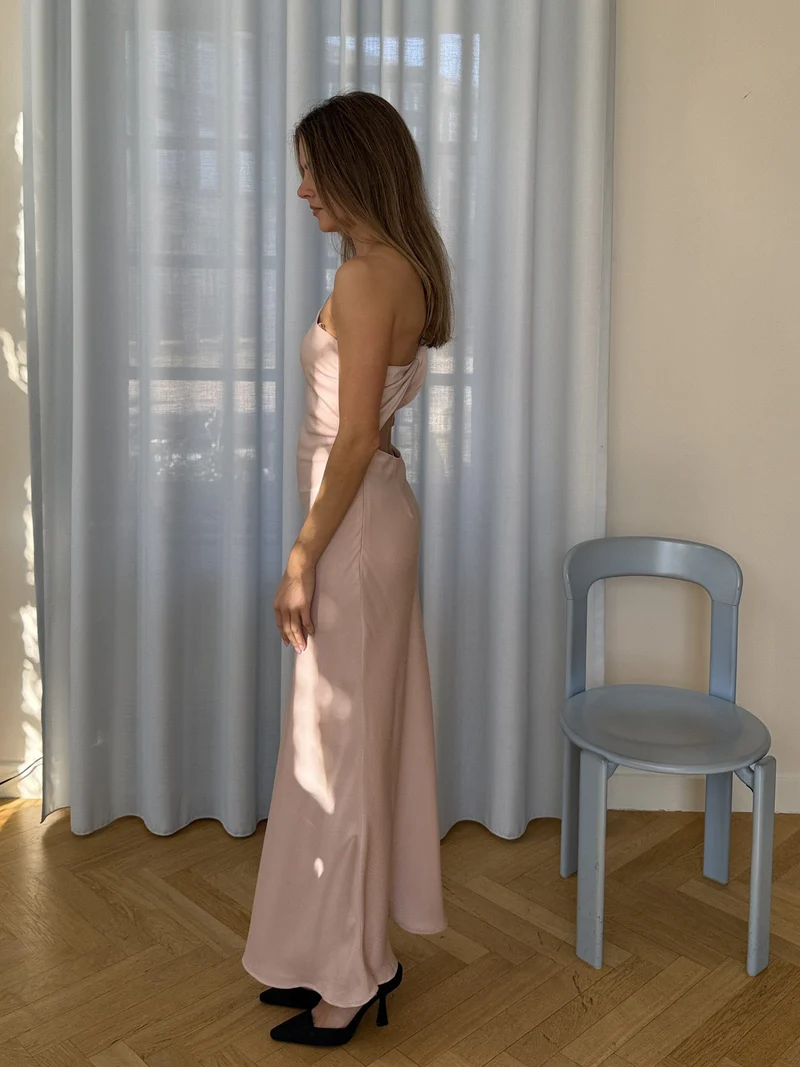 Modström - Narcissamd Dress 58412 - 13624 - Peach Whip