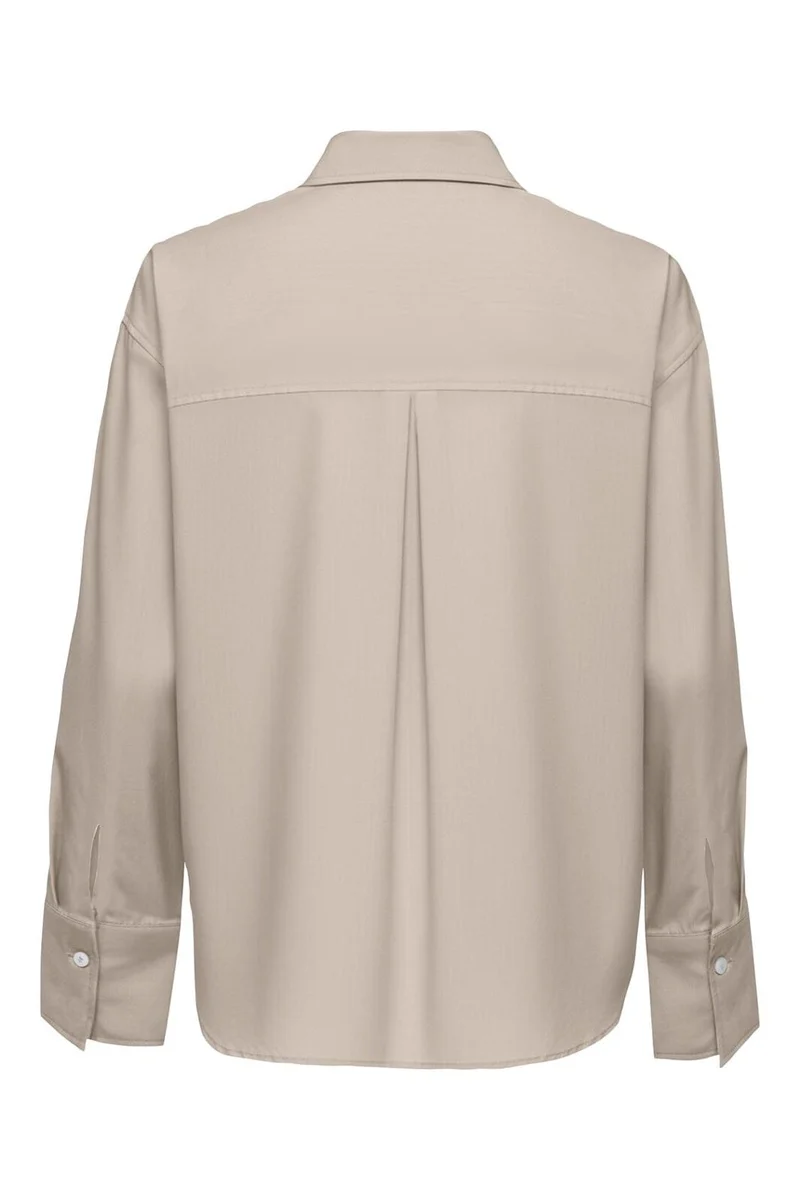 Only - Onldisako L/S Bow Detail Shirt - 5158552 Peyote