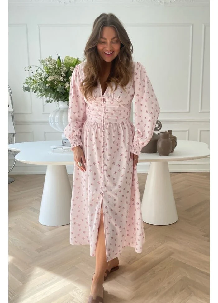 BYIC - Adelic Long Dress - pink Pink