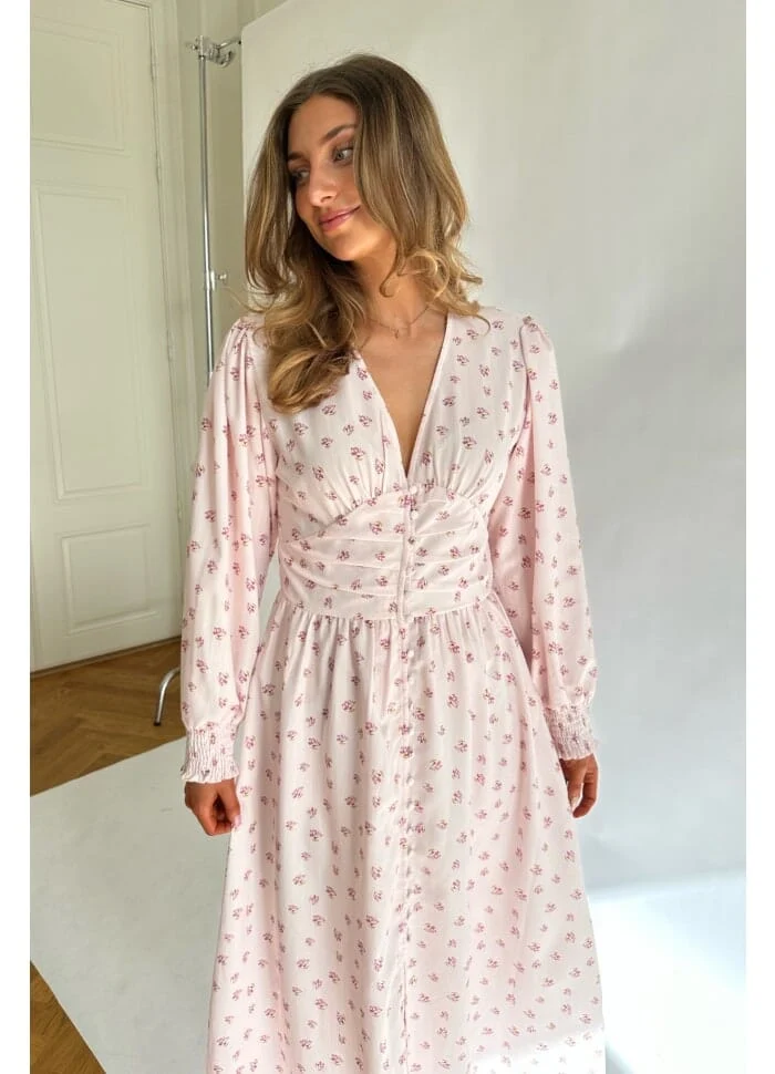 BYIC - Adelic Long Dress - pink Pink