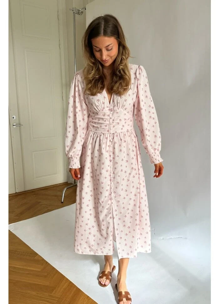 BYIC - Adelic Long Dress - pink Pink