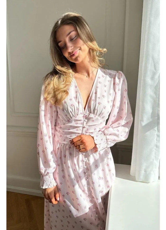 BYIC - Adelic Long Dress - pink Pink