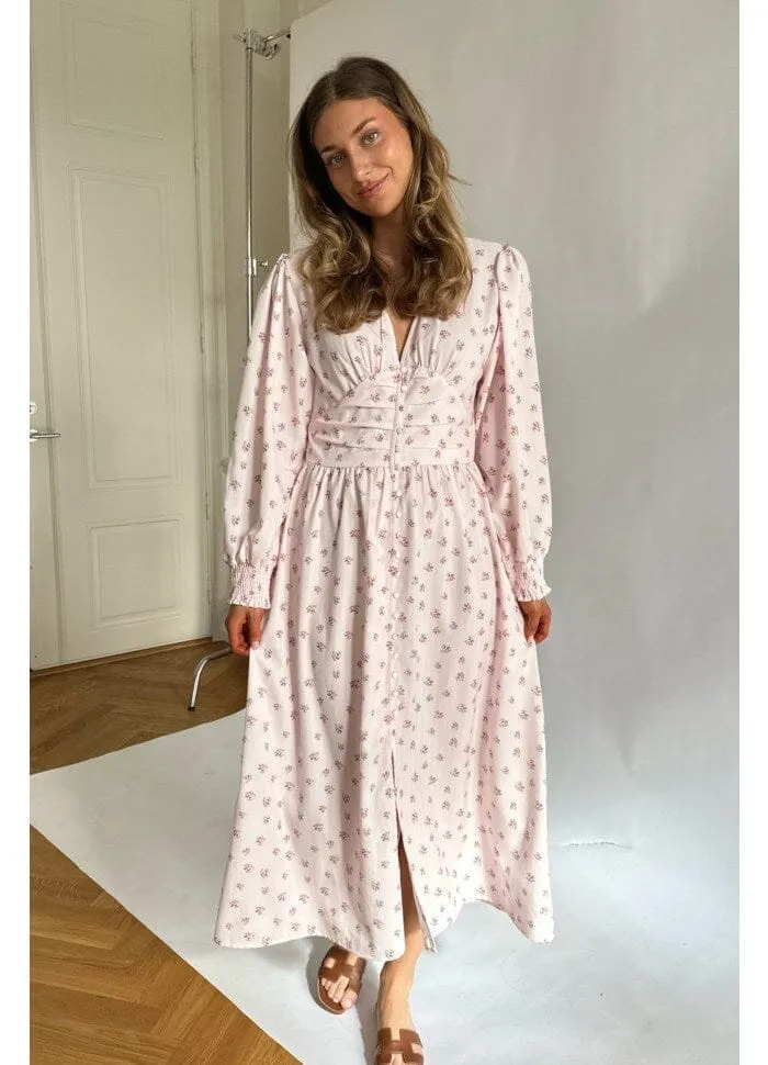 BYIC - Adelic Long Dress - pink Pink