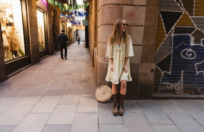 Molly&My x Julie Elsebeth - Linea Dress - Yellow Printing