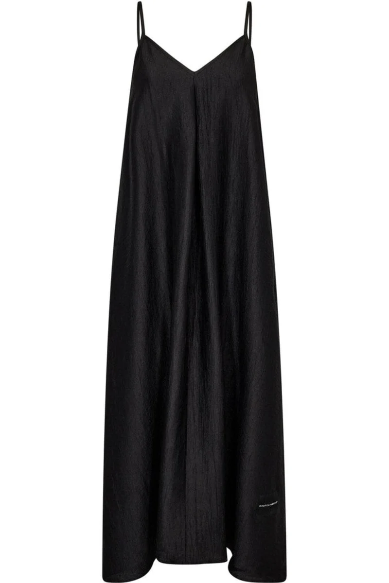 Haute L'Amitié - Corsica Pleat Strap Dress HL10601 - Black
