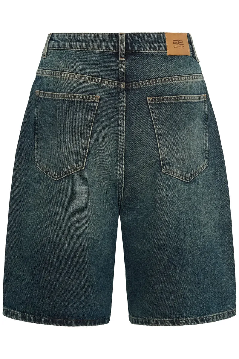 Gestuz - Gzsusara Shorts 10911343 - 109592 - Blue/Green Wash