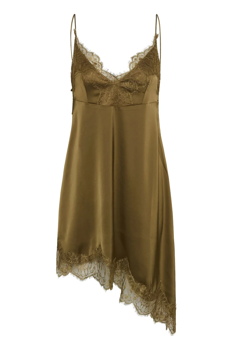 Gestuz - Gzlalou Dress 10911314 - 190622 - Military Olive