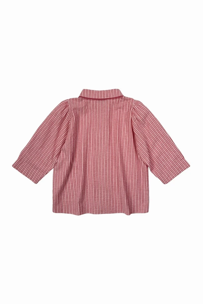 Lollys Laundry - Bonoll Shirt Ss 26271-1029 - 30 - Red