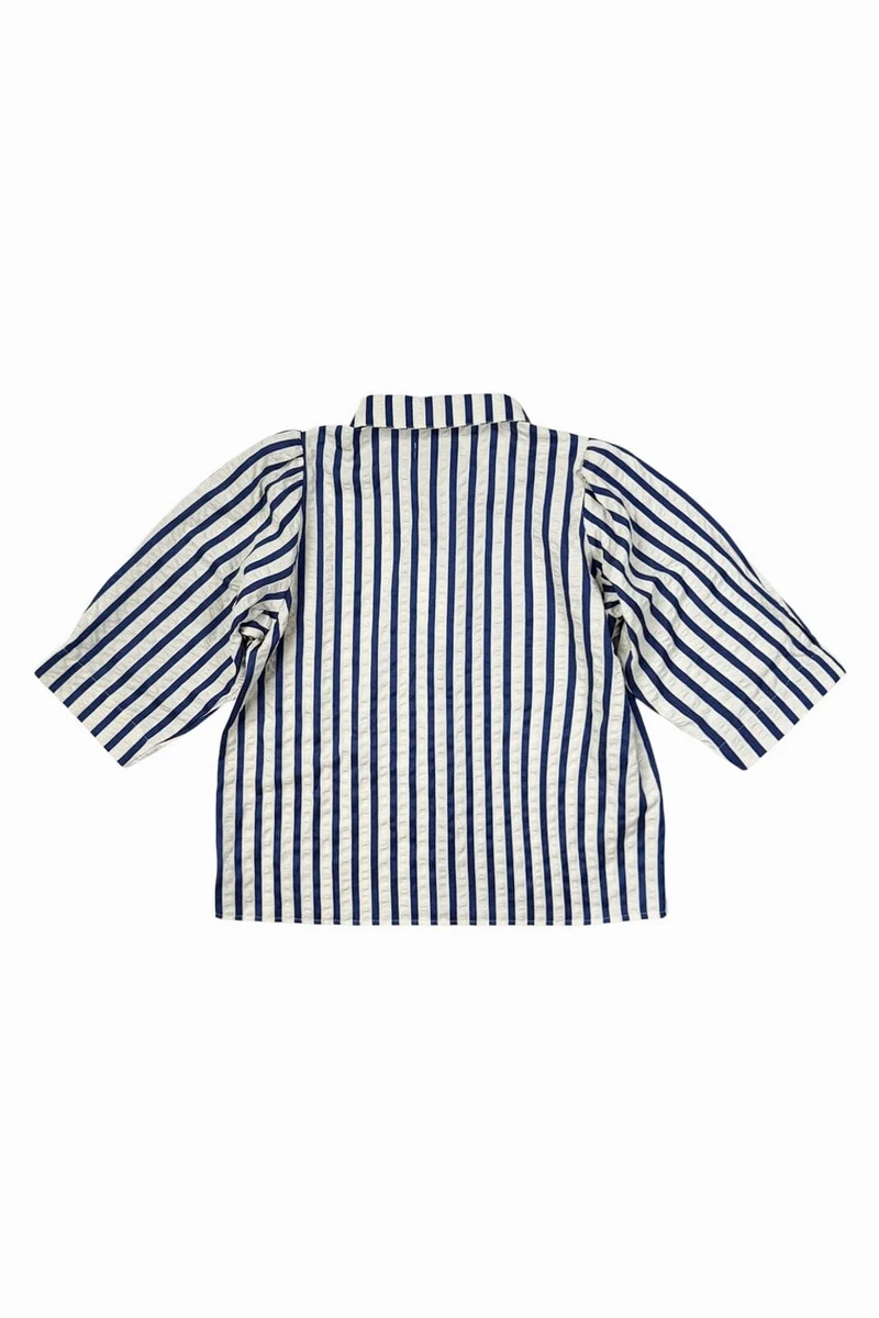 Lollys Laundry - Bonoll Shirt Ss 26270-1028 - 20 - Blue