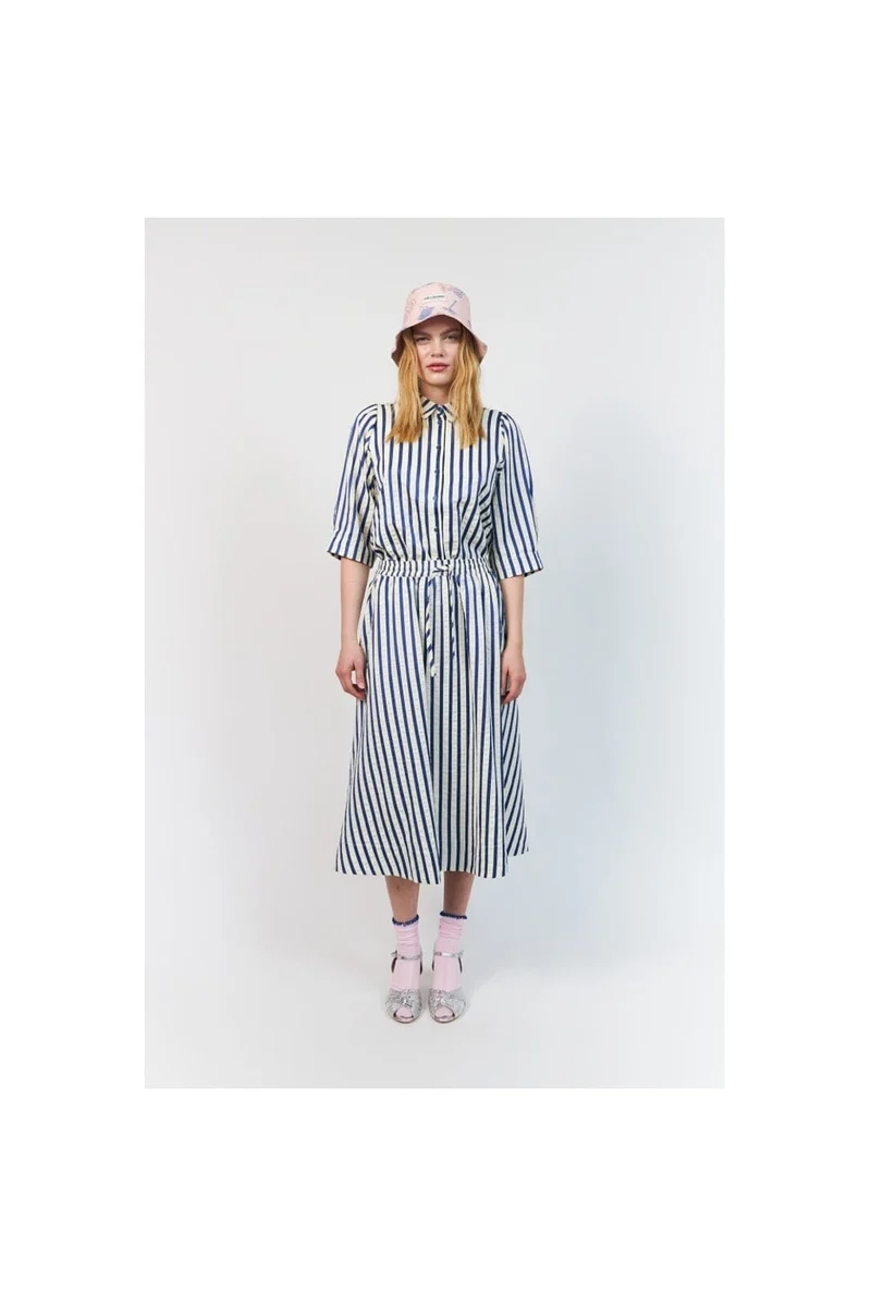 Lollys Laundry - Bonoll Shirt Ss 26270-1028 - 20 - Blue