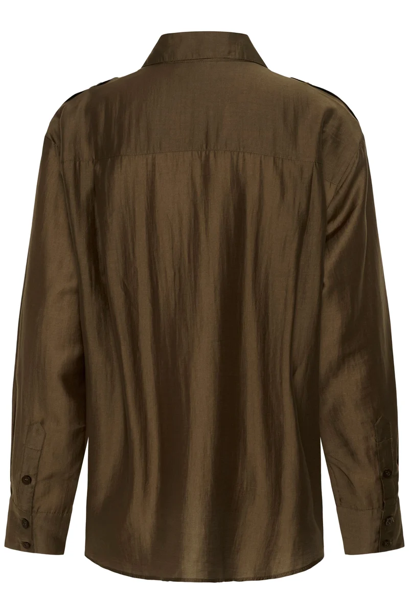 Gestuz - Gzsiora Ls Shirt 10911145 - 190916 - Rain Drum