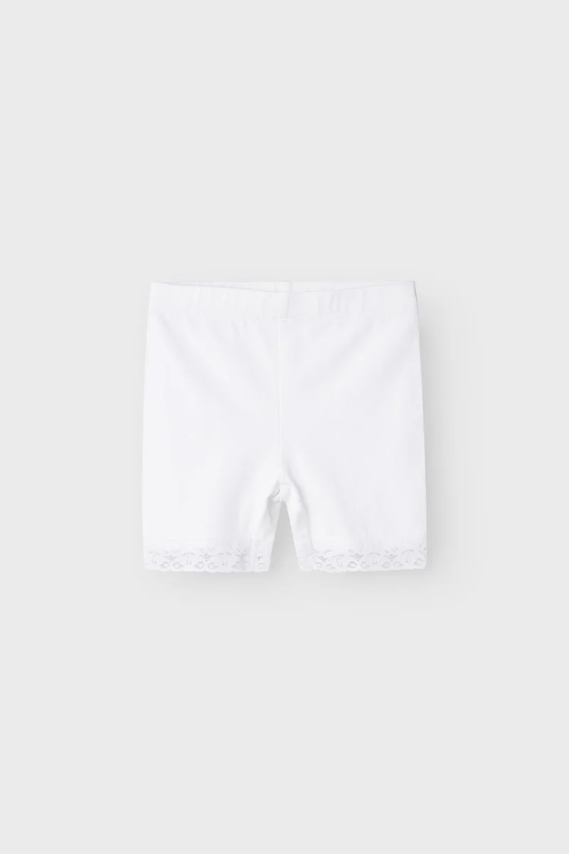 Name It - Nmfvista Short Legging - 4488480 Bright White