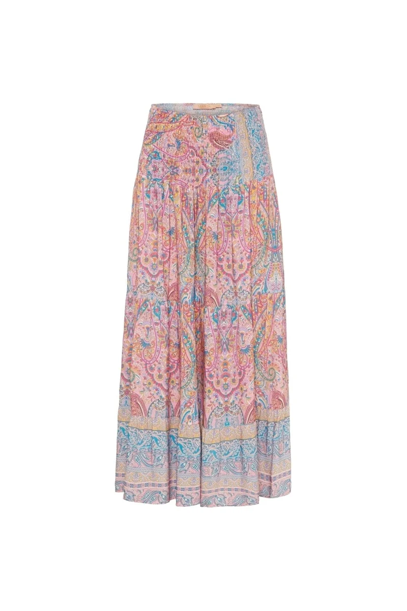 Marta Du Chateau - Mdcjosefina Skirt 5849 - Rosa4174Print