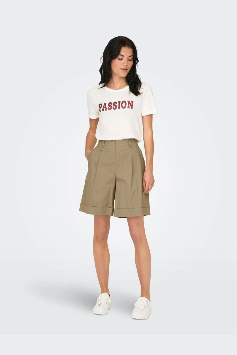 Only - Onlrosalie Bermuda Shorts - 4554223 Amphora