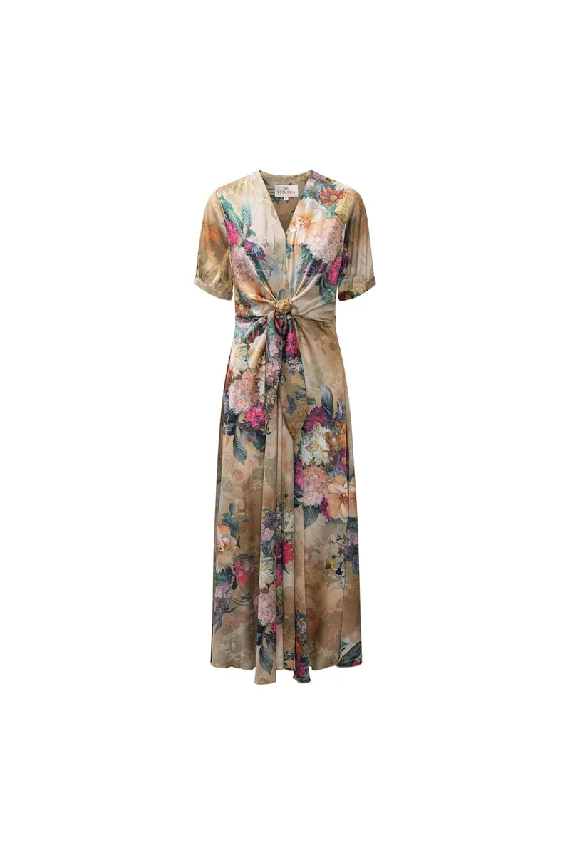 Karmamia - Faye Dress 2463 - Gold Blossom