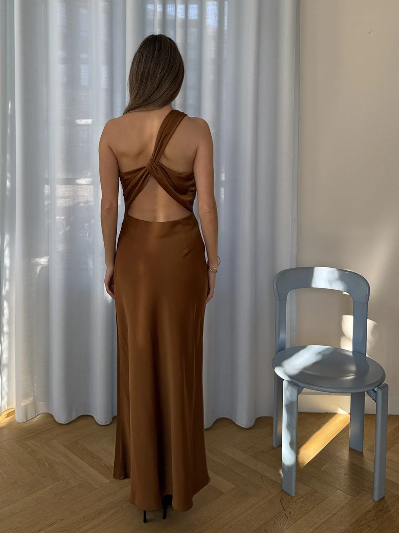 Modström - Narcissamd Dress 58412 - 5039 - Nuthatch