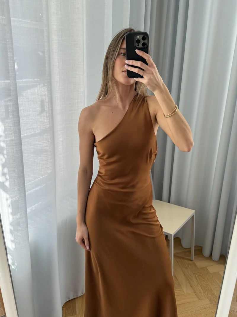 Modström - Narcissamd Dress 58412 - 5039 - Nuthatch