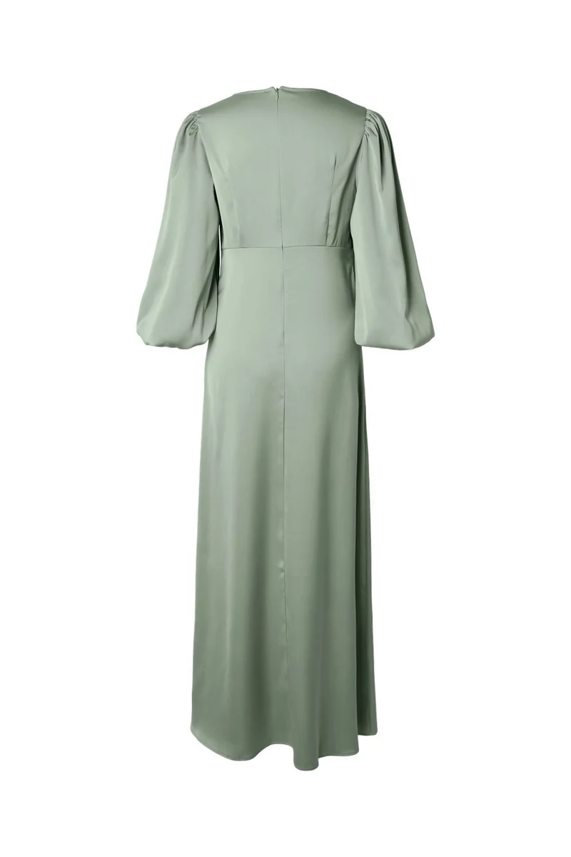 YAS - Yasthea 3/4 Long Dress - 5082896 Green Milieu