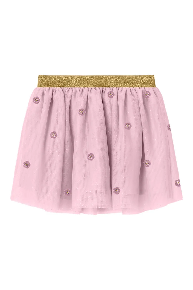 Name It - Nmfjilla Tulle Skirt - 5089214 Cradle Pink