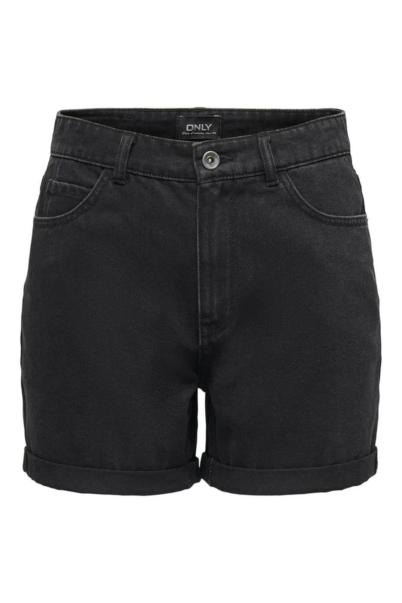 Only - Onlvega Shorts - 3772935 Black Denim
