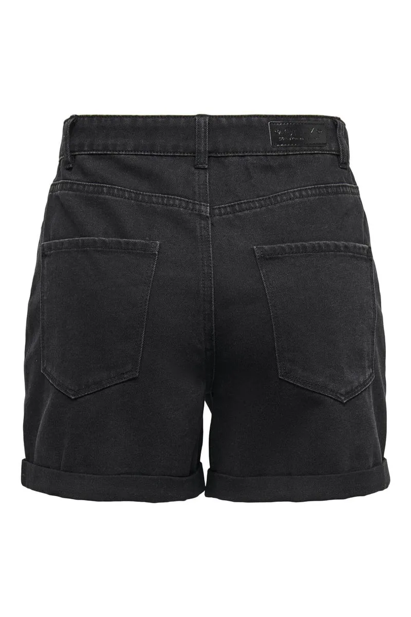 Only - Onlvega Shorts - 3772935 Black Denim