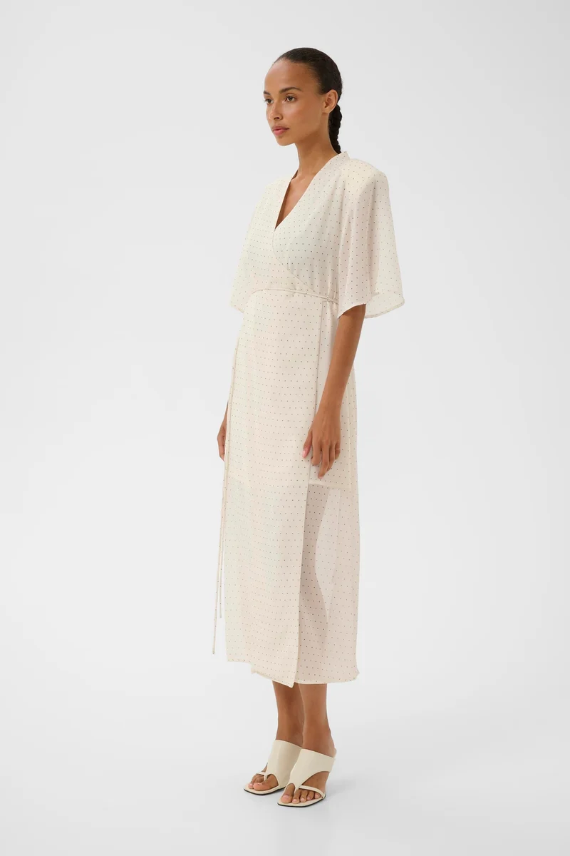 Gestuz - Gzdorah P Wrap Dress 10911150 - 109386 - Birch Dot
