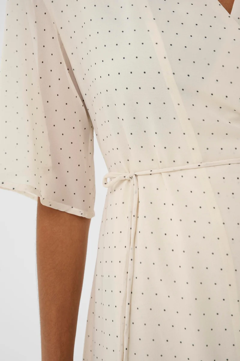 Gestuz - Gzdorah P Wrap Dress 10911150 - 109386 - Birch Dot