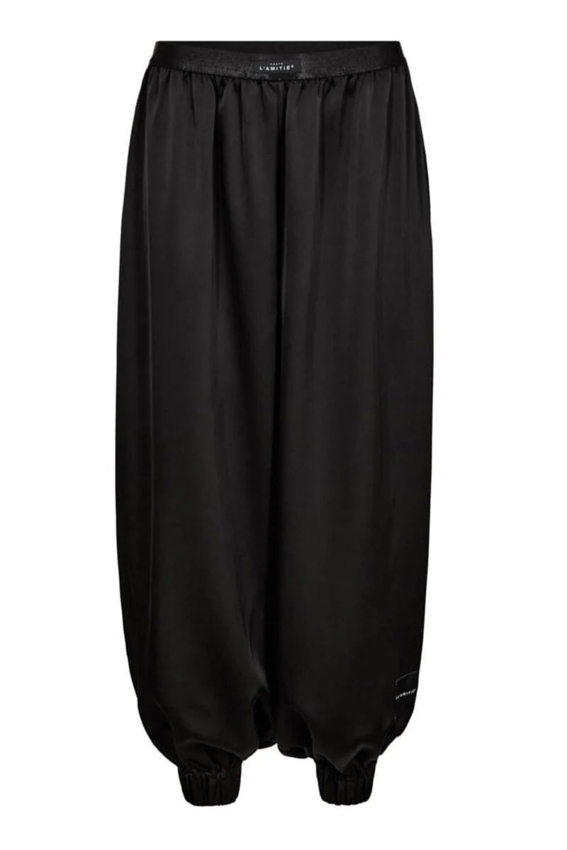 Haute L'Amitié - Evita Crop Harem Pant HL10591 - Black