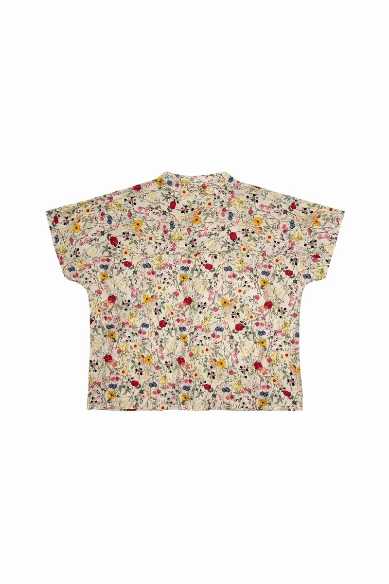 Lollys Laundry - Myall Shirt Ss 26241-1009 - 74 - Flower Print