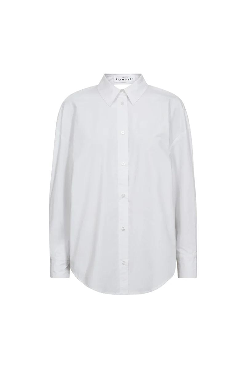 Haute L'Amitié - Twist Bow Shirt HL10209 - White