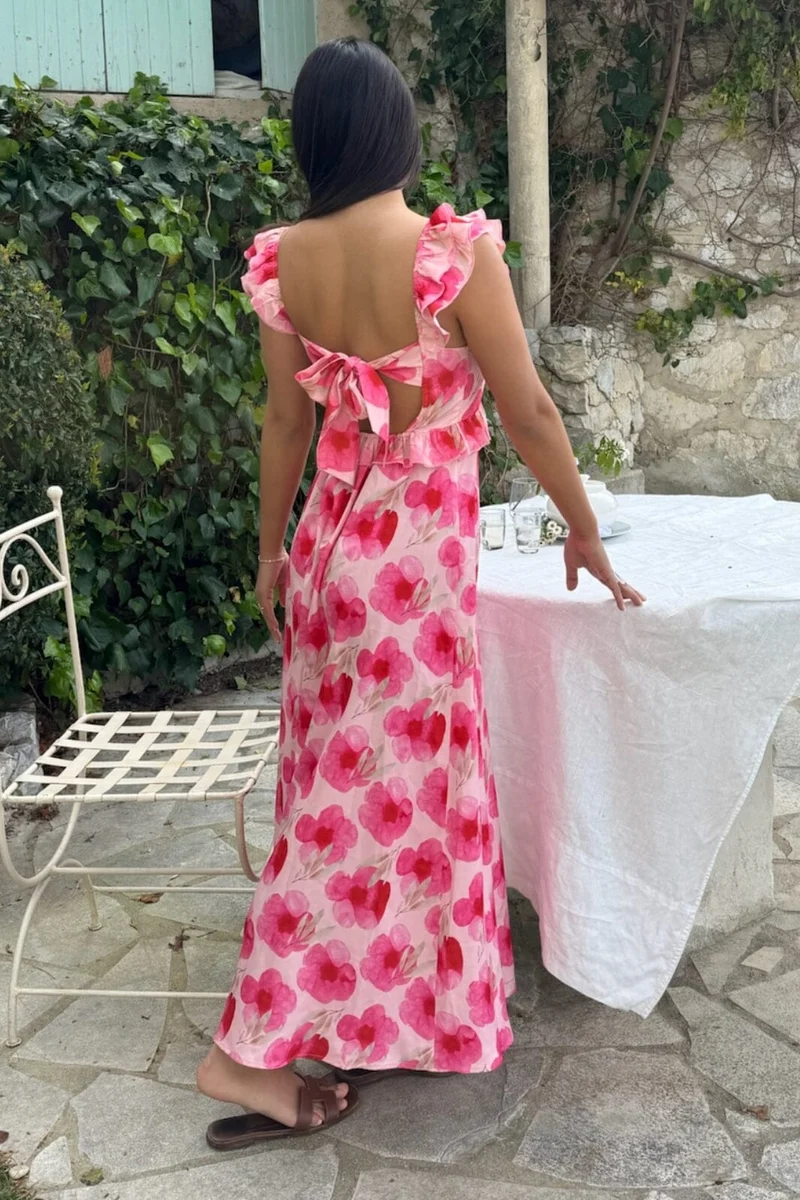 BYIC x Molly&My - Melbaic Dress A23117 - Pink Rose Blush