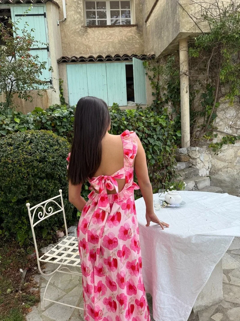 BYIC x Molly&My - Melbaic Dress A23117 - Pink Rose Blush