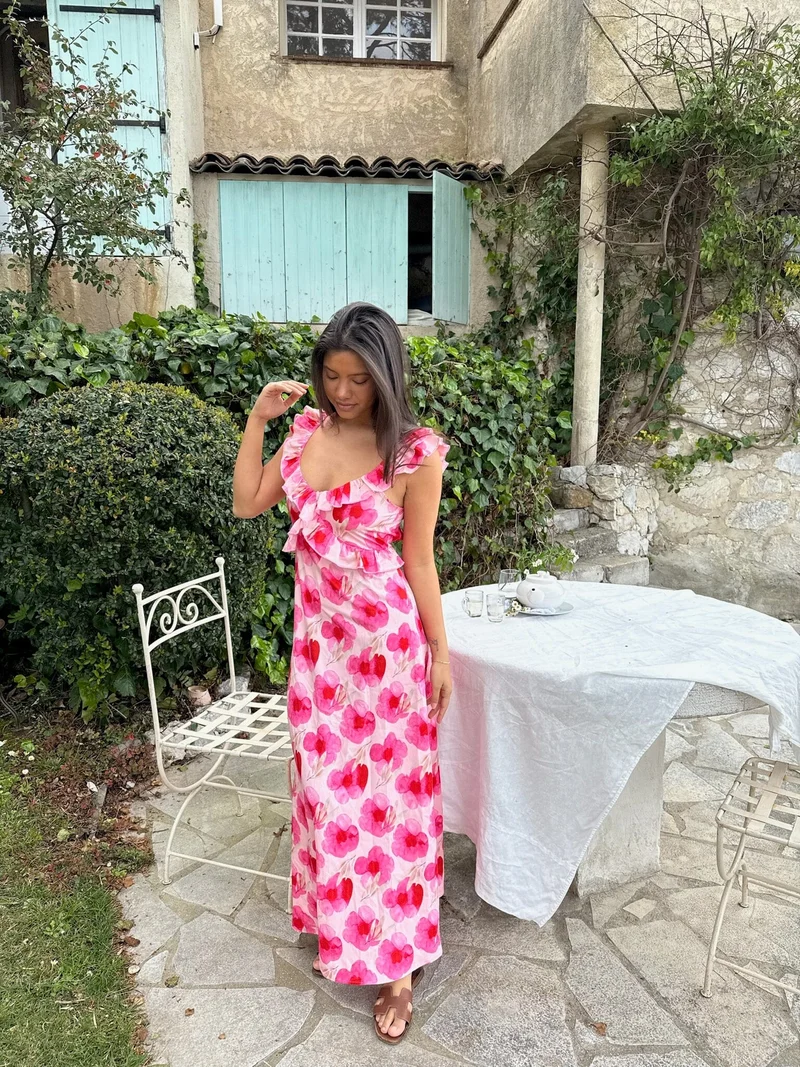 BYIC x Molly&My - Melbaic Dress A23117 - Pink Rose Blush