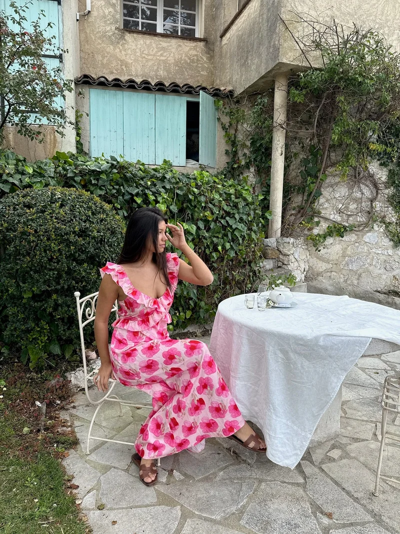BYIC x Molly&My - Melbaic Dress A23117 - Pink Rose Blush