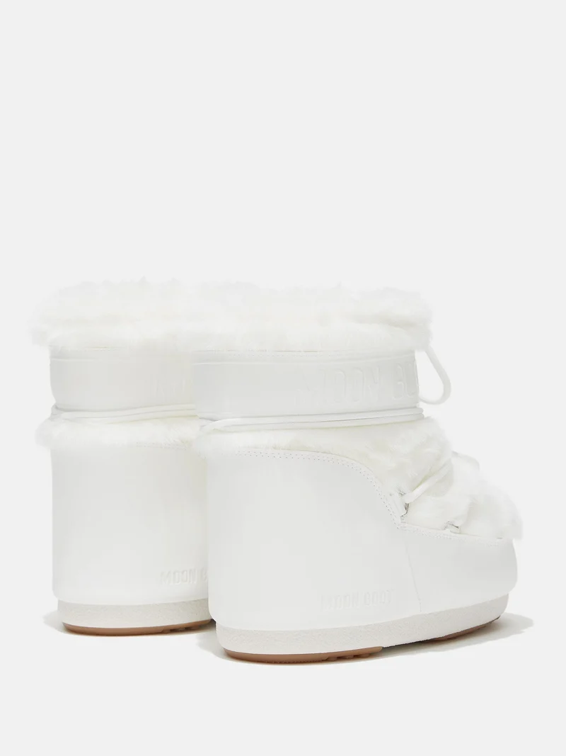 Moon Boot - Mb Icon Low Faux Fur 80D1409390 - A002 Optical White