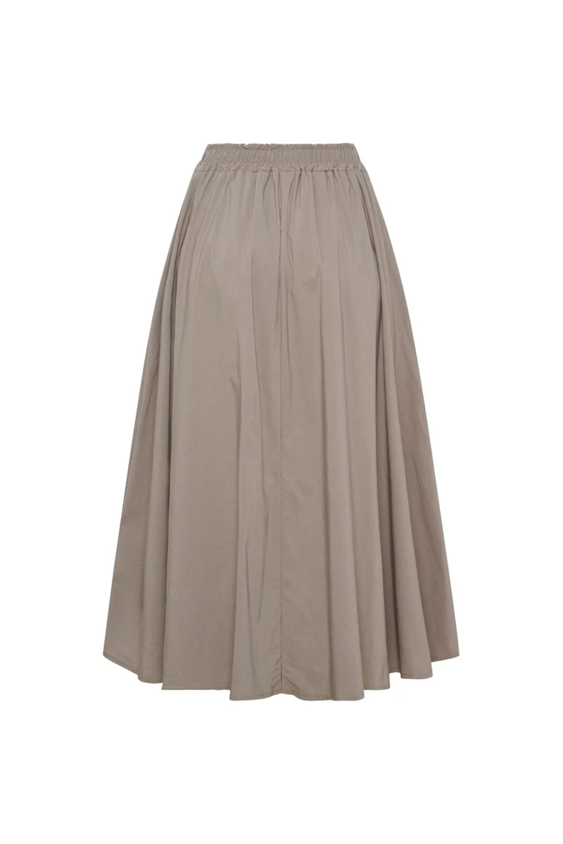 Marta Du Chateau - Mdcpomeline Skirt 8784 - Fango