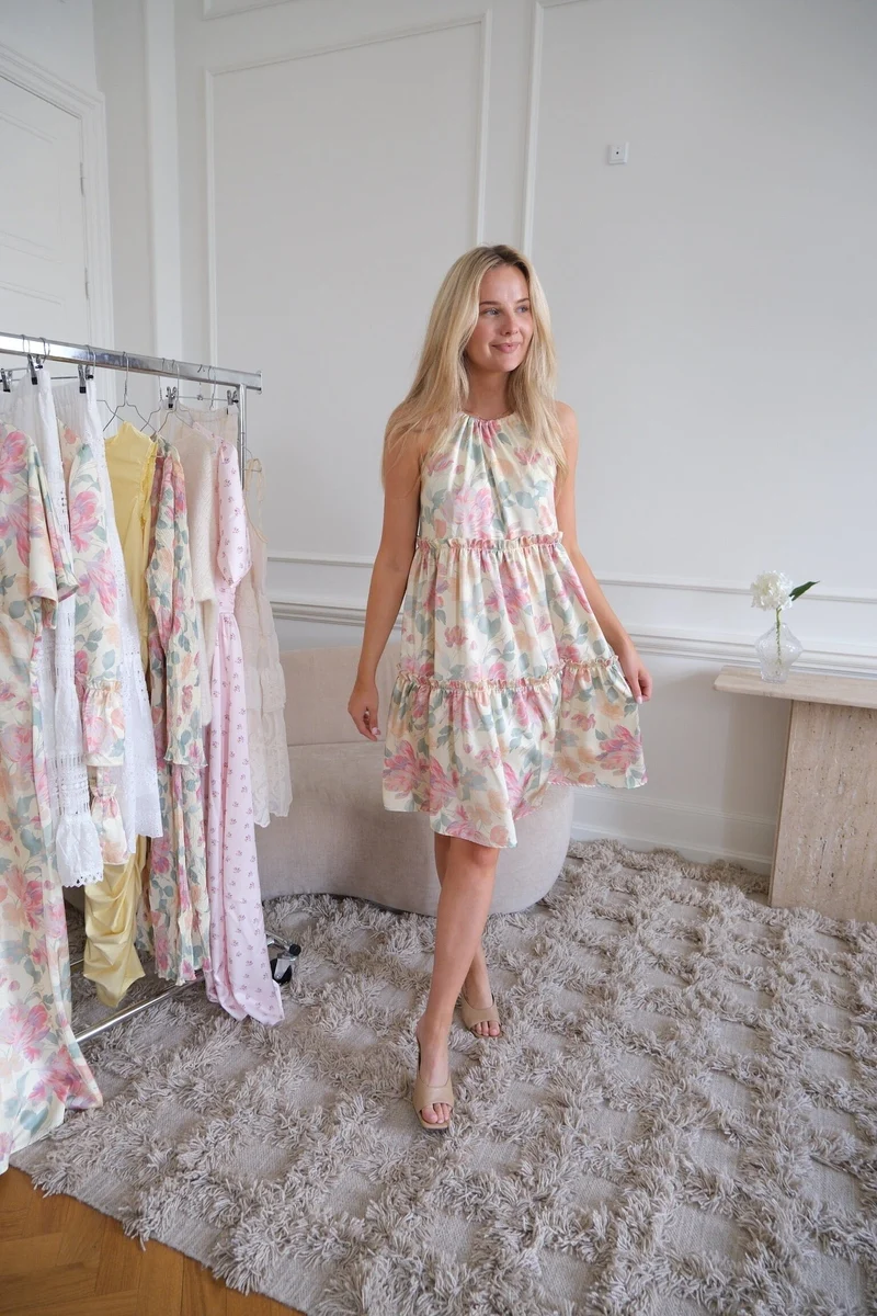 BYIC x Molly&My - Abbiic Dress A23893 - Pastel Garden