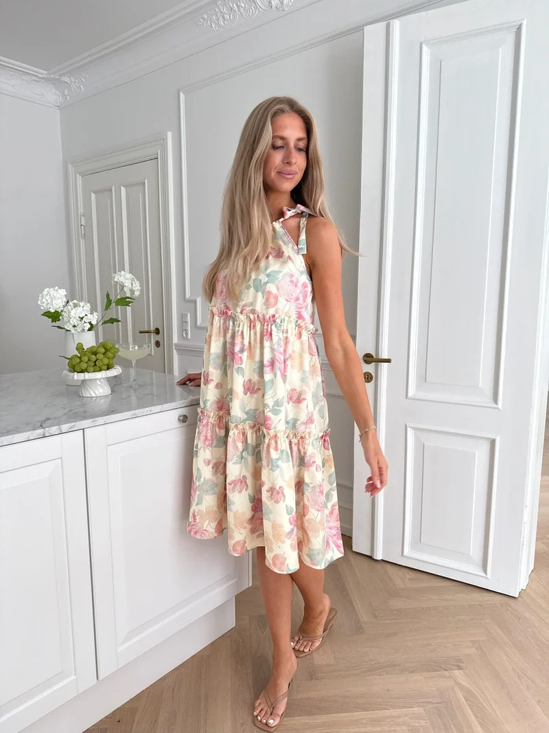BYIC x Molly&My - Abbiic Dress A23893 - Pastel Garden