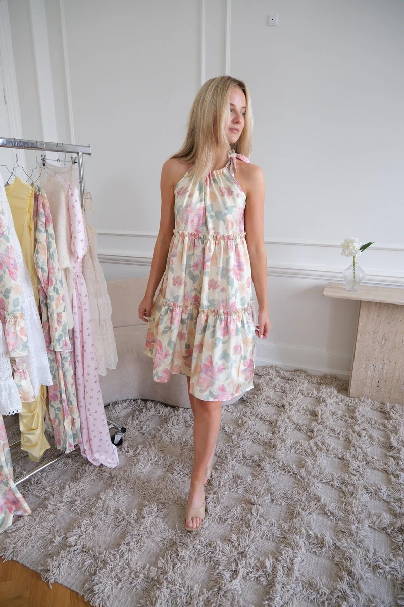 BYIC x Molly&My - Abbiic Dress A23893 - Pastel Garden