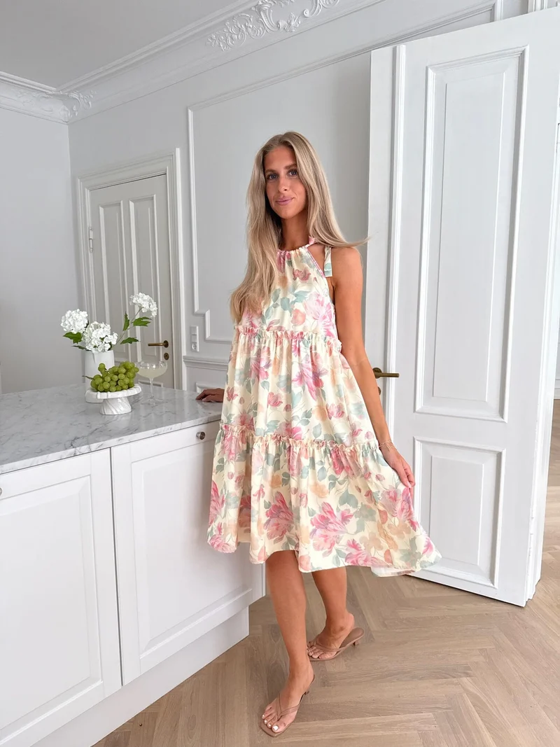 BYIC x Molly&My - Abbiic Dress A23893 - Pastel Garden