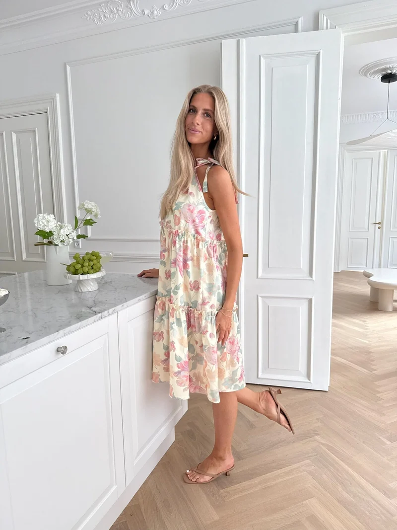 BYIC x Molly&My - Abbiic Dress A23893 - Pastel Garden