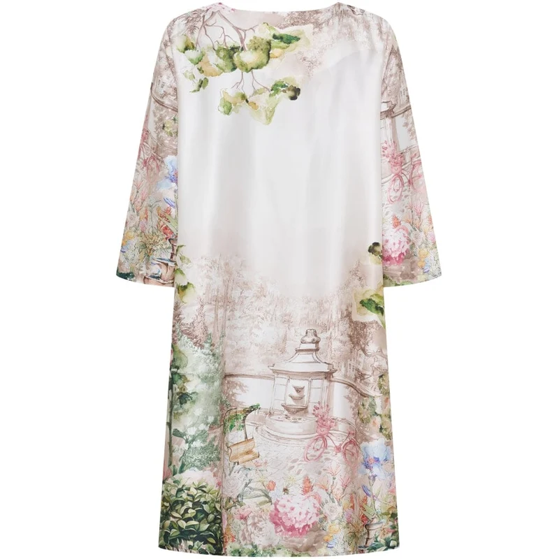 Marta Du Chateau - Mdcfabiana Dress 7872 - Panna