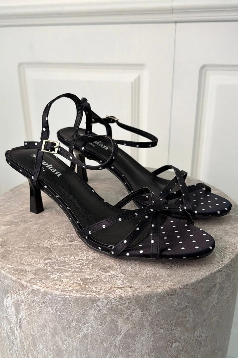 Bloom - Bluebell Stiletto - Black